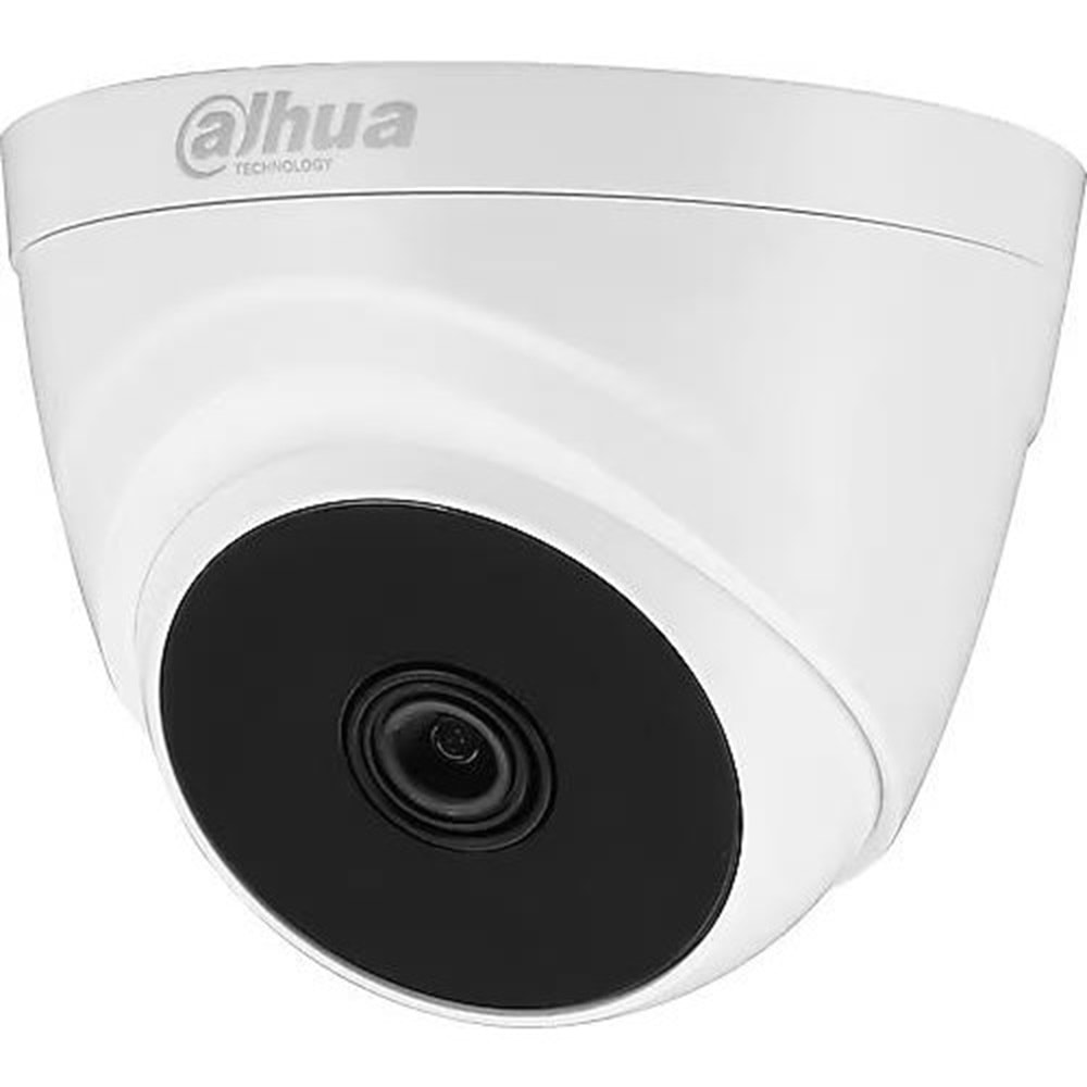 DAHUA 2MP Dome 2.8mm Analog Kamera Akıllı Işıklı Sesli HAC-T1A21P-U-IL-A-0280B
