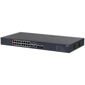 DAHUA 16port PoE 135w 2-SFP Gigabit Yönetilebilir Switch CS4218-16ET-135