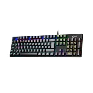 LECOO KG1101 USB Q Trk RGB Led Aydınlatmalı Mekanik Siyah Gaming Klavye