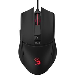 BLOODY L65 MAX USB RGB Led Aydınlatmalı 12000dpi Gaming Optic Siyah Mouse