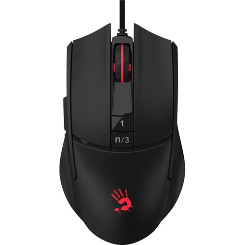 BLOODY L65 MAX USB RGB Led Aydınlatmalı 12000dpi Gaming Optic Siyah Mouse