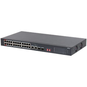 DAHUA 24port PoE 240w 2-SFP 2-Uplink 10/100 Yönetilemez Switch S3226-24ET-240