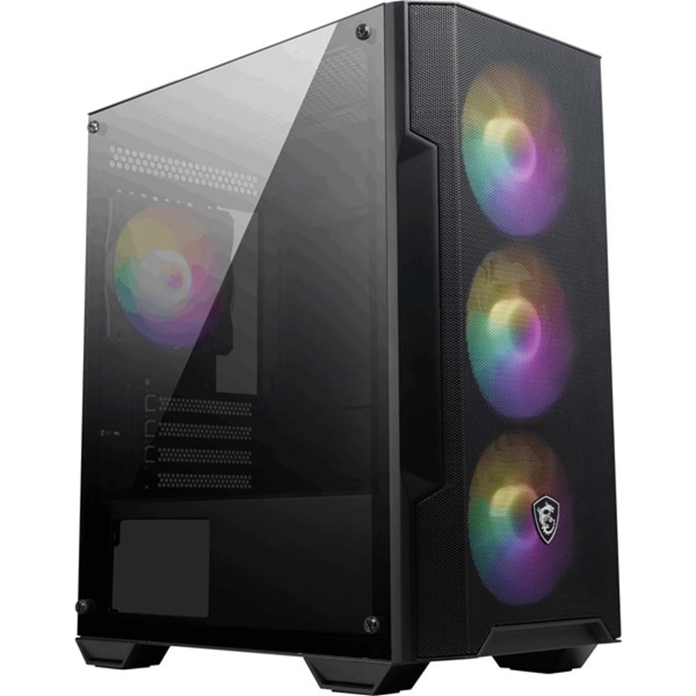 -MSI 500W MAG FORGE M100A Gaming Mid-Tower PC Kasası