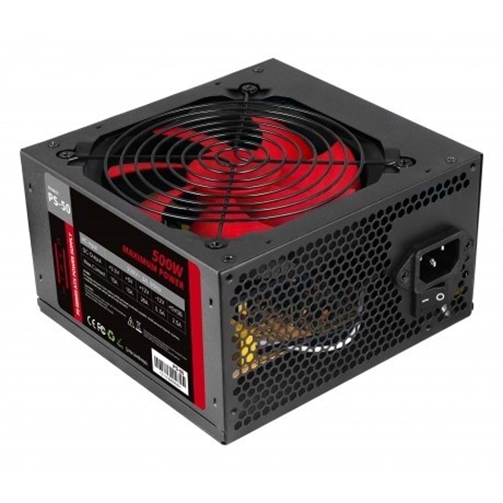 HIPER 500W PS-50 12cm Fanlı Power Supply
