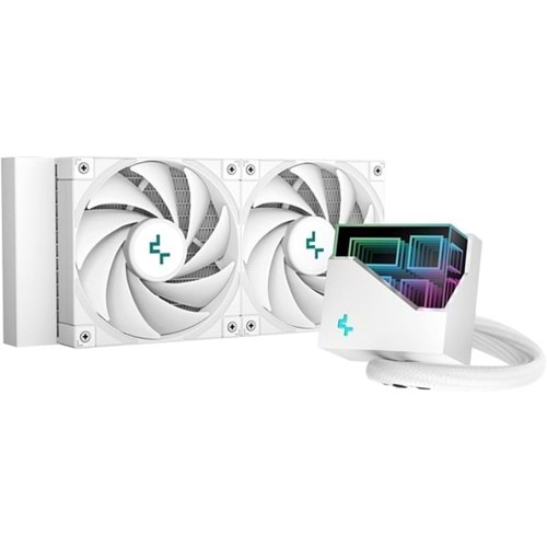 DEEPCOOL 240mm LT520-WH ARGB Sıvı Soğutmalı AM5-1700p İşlemci Fanı