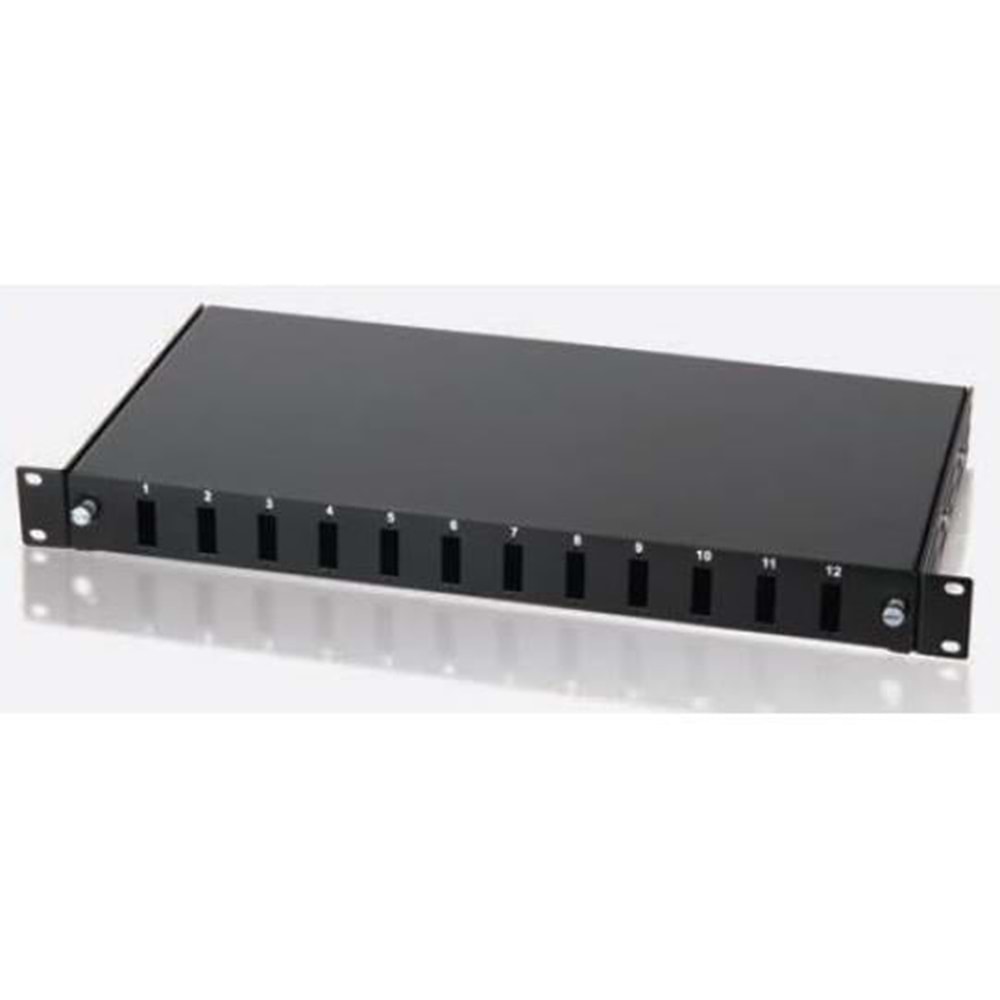 ODS 1U 12 PORT SC DX Patch Panel Rack Tipi 10F-SB1U12PSCDX-REA
