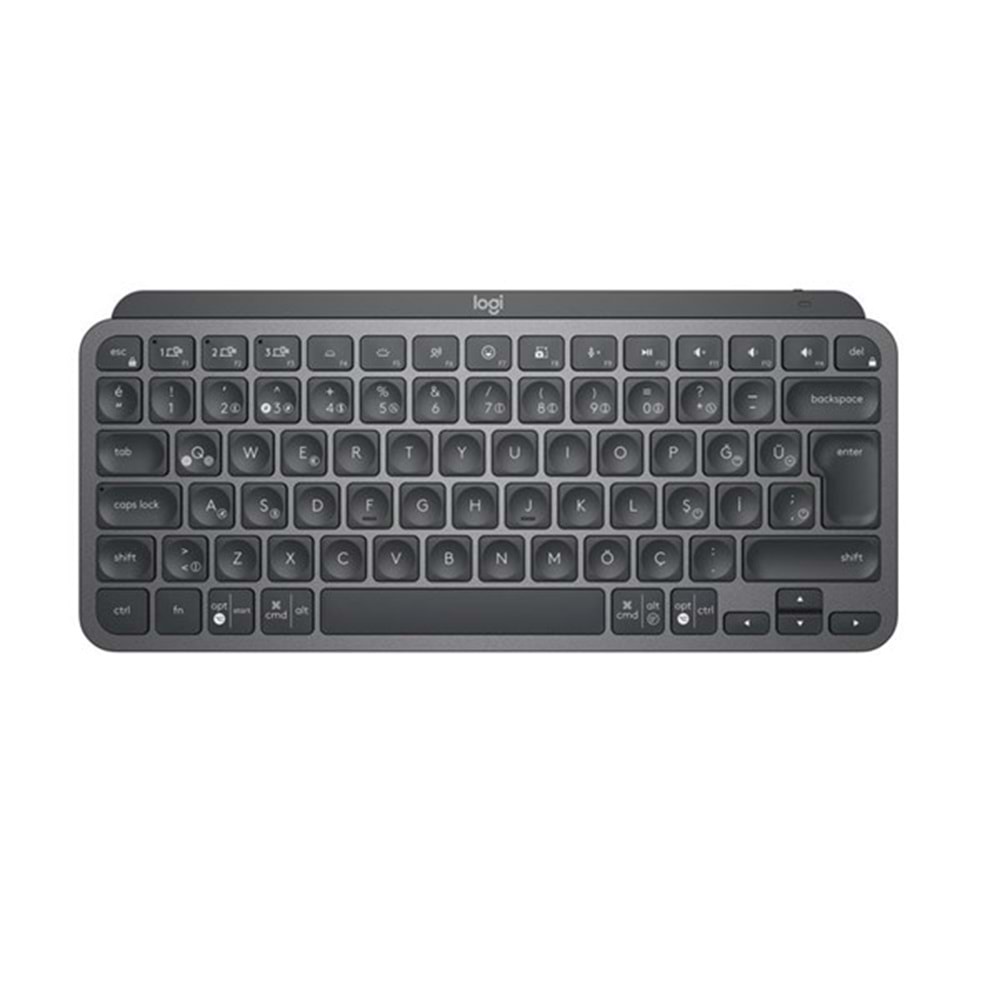LOGITECH MX Keys Kablosuz Q Trk Aydınlatmalı Mini Siyah Standart Klavye 920-010504