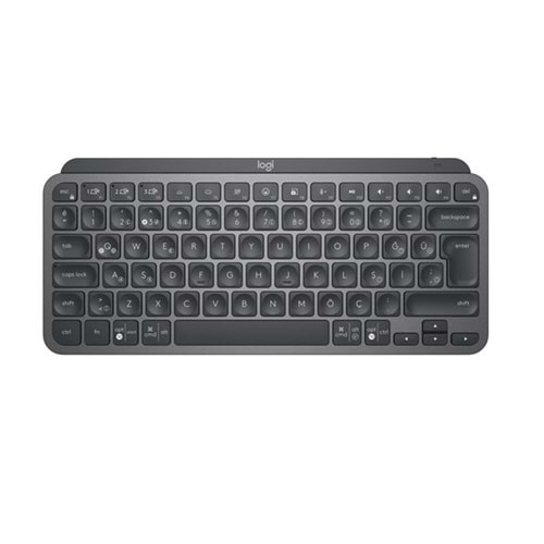 LOGITECH MX Keys Kablosuz Q Trk Aydınlatmalı Mini Siyah Standart Klavye 920-010504