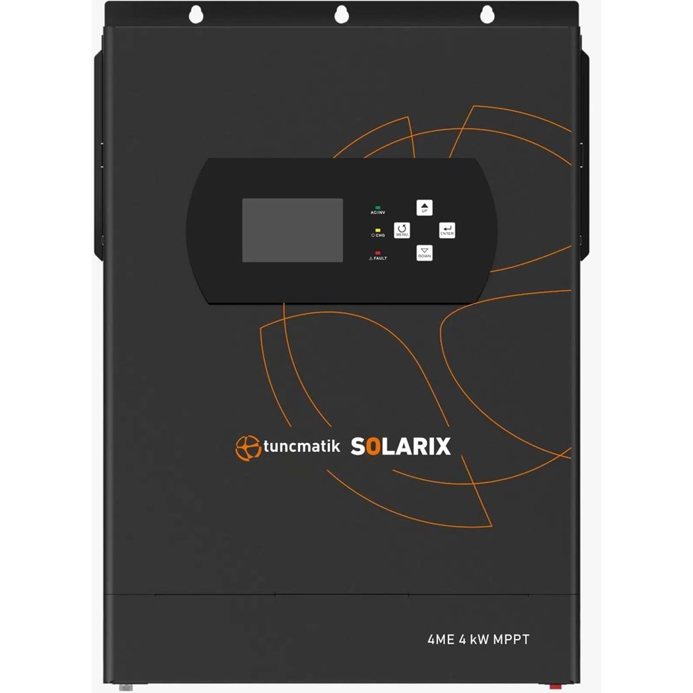 TUNÇMATİK 4kW SOLARIX TSK16102 24V 100A Akıllı OFF-GRID İnvertör
