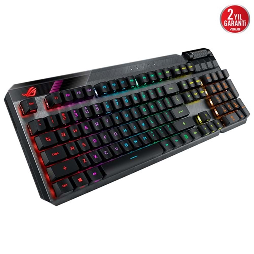 ASUS ROG CLAYMORE II Red Switch/Mekanik 90MP01W0-BKEA01 Gaming Klavye