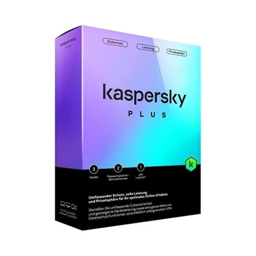 KASPERSKY Plus Trk 1 yıl 5 kullanıcı Antivirüs Programı (Internet Security)