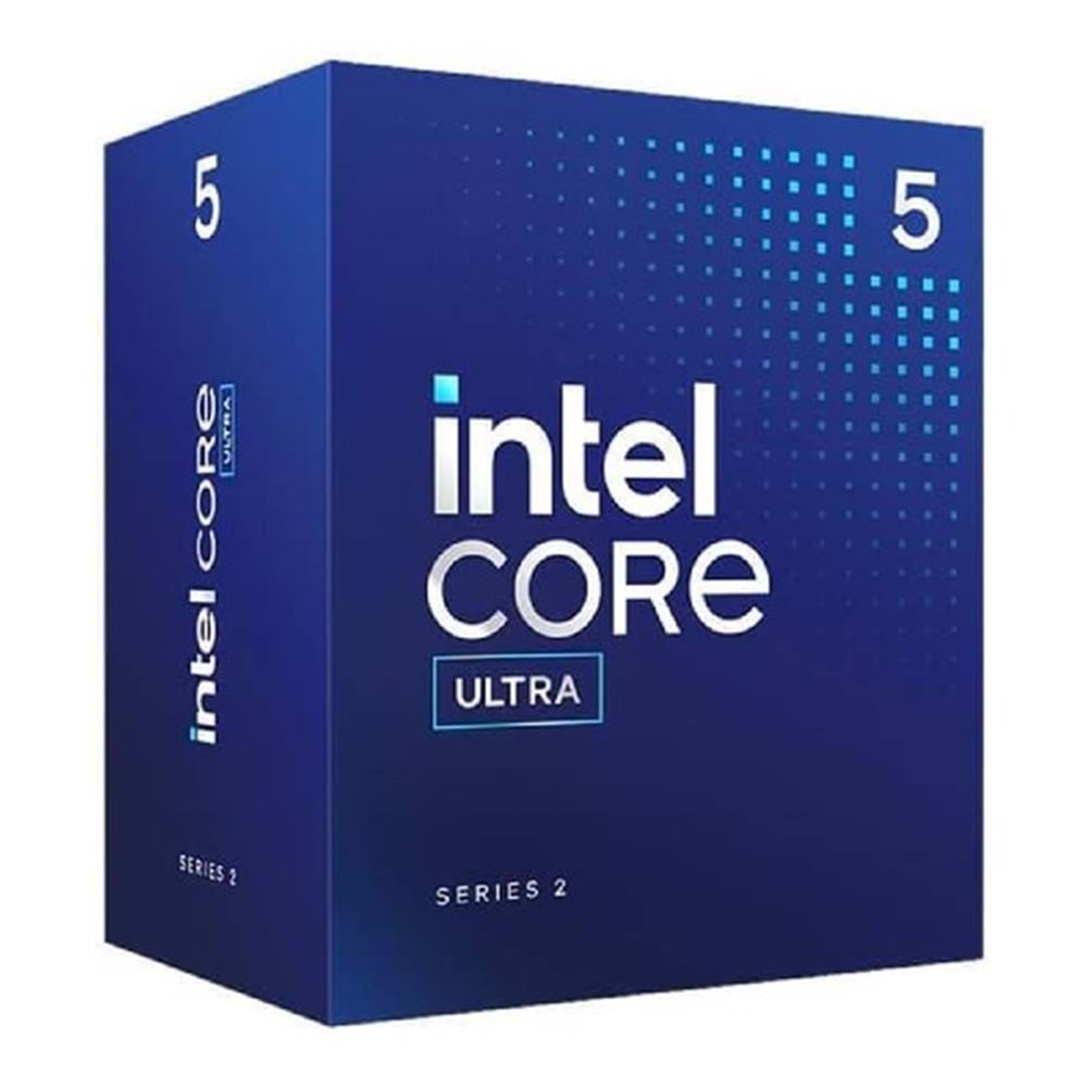 INTEL ULTRA 5 225F 22MB 10çekirdekli VGA YOK 1851p 65w Kutulu+Fanlı