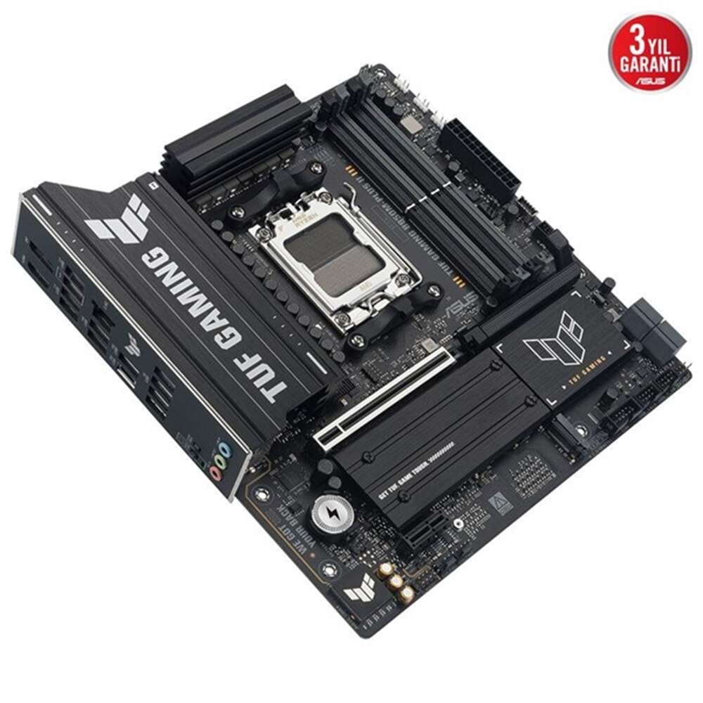 ASUS TUF GAMING B850M-PLUS II DDR5 HDMI DP PCIE 5.0 AM5 ATX