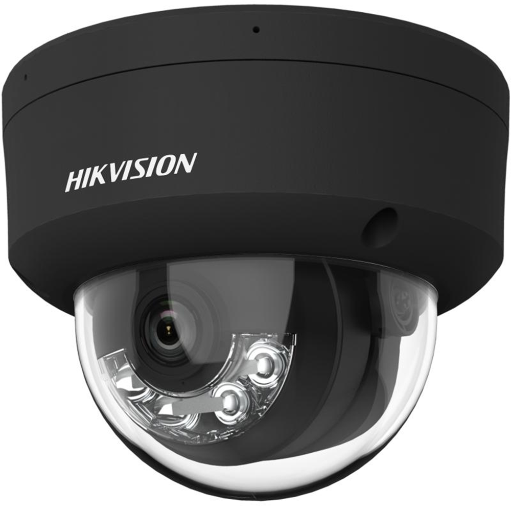 HIKVISION 4MP Dome 2.8mm IP Kamera Akıllı Hibrit Işıklı Sesli DS-2CD3141G2-LIUF