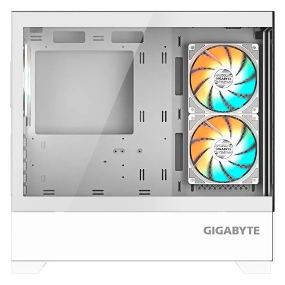 GIGABYTE GB-C201PI GAMING Mid-Tower PC Kasası Beyaz 360mm Soğutma Desteği