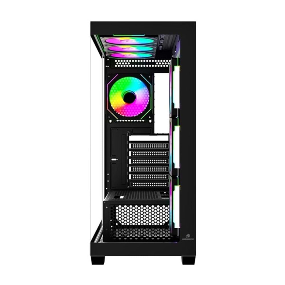 GAMEBOOSTER 750W 80+ BRONZE FALCON A750B Gaming Mid-Tower PC Kasası Siyah