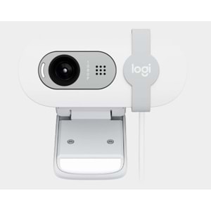 LOGITECH 2MP BRIO 100 Dahili Mikrofonlu Webcam Beyaz 960-001617
