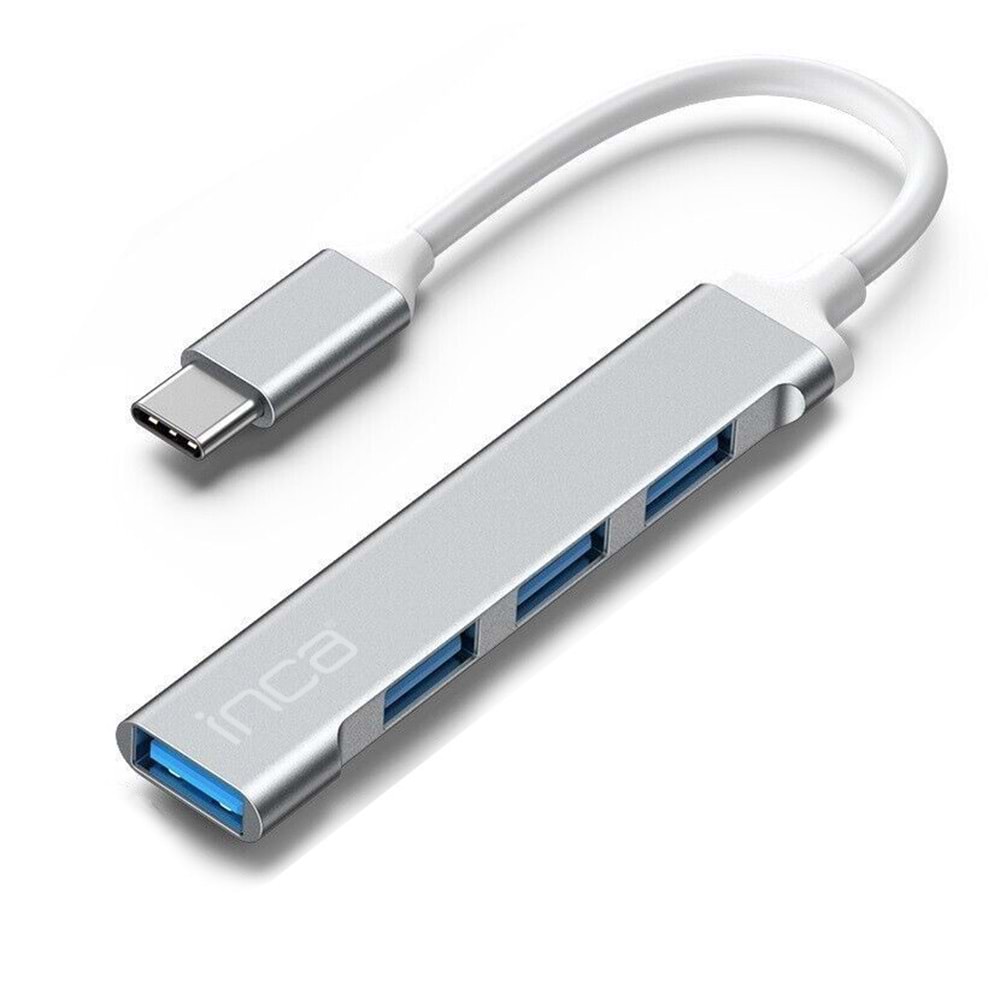 INCA TY-C HUBX4 IUSB-04T 4port Type-C & USB 3.0 USB Çoklayıcı Hub