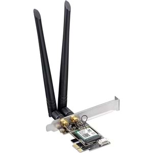 CUDY WE3000 AX5400 WIFI-6E Bluetooth PCI-E 5.3 Kablosuz Adaptör