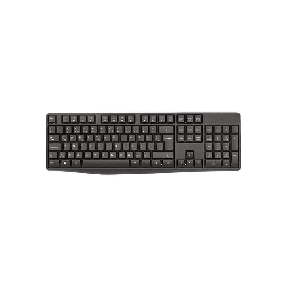 FRISBY Q TR FK-4875QU Multimedya Kablosuz Klavye - Mouse Seti