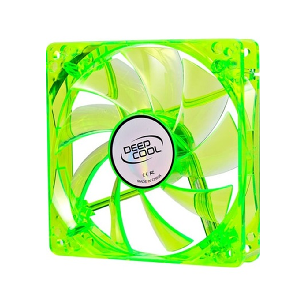 DEEPCOOL XFAN 120G/B 12cm Ledli Kasa Fanı Yeşil