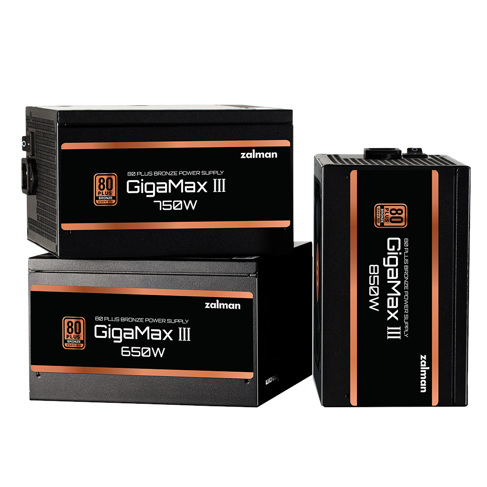 ZALMAN 850w 80+ Bronze ZM850-GV3 (GigaMaxIII 850W) PCIe 5.0 Power Supply