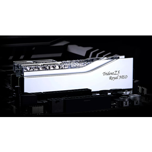 GSKILL 96GB (2X 48GB) DDR5 6000MHZ CL30 RGB DUAL KIT PC RAM TRIDENT Z5 NEO ROYAL SILVER F5-6000J3036F48GX2-TR5NS