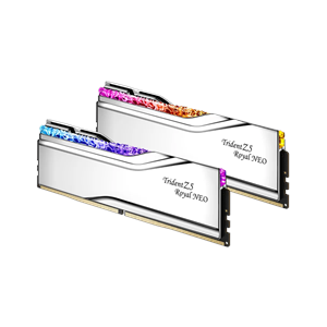 GSKILL 96GB (2X 48GB) DDR5 6000MHZ CL30 RGB DUAL KIT PC RAM TRIDENT Z5 NEO ROYAL SILVER F5-6000J3036F48GX2-TR5NS