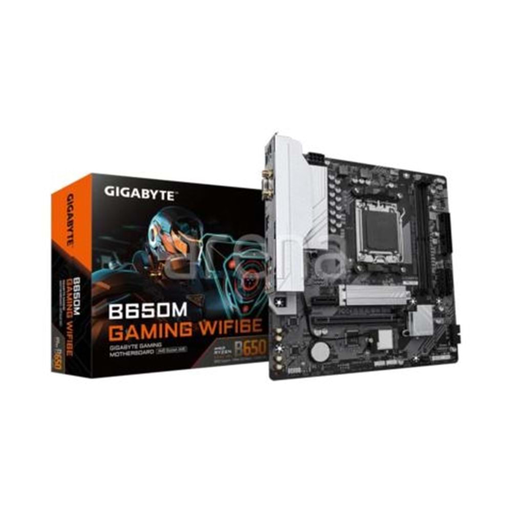GIGABYTE B650M GAMING WIFI6E DDR5 HDMI DP PCIE 4.0 AM5 mATX6E