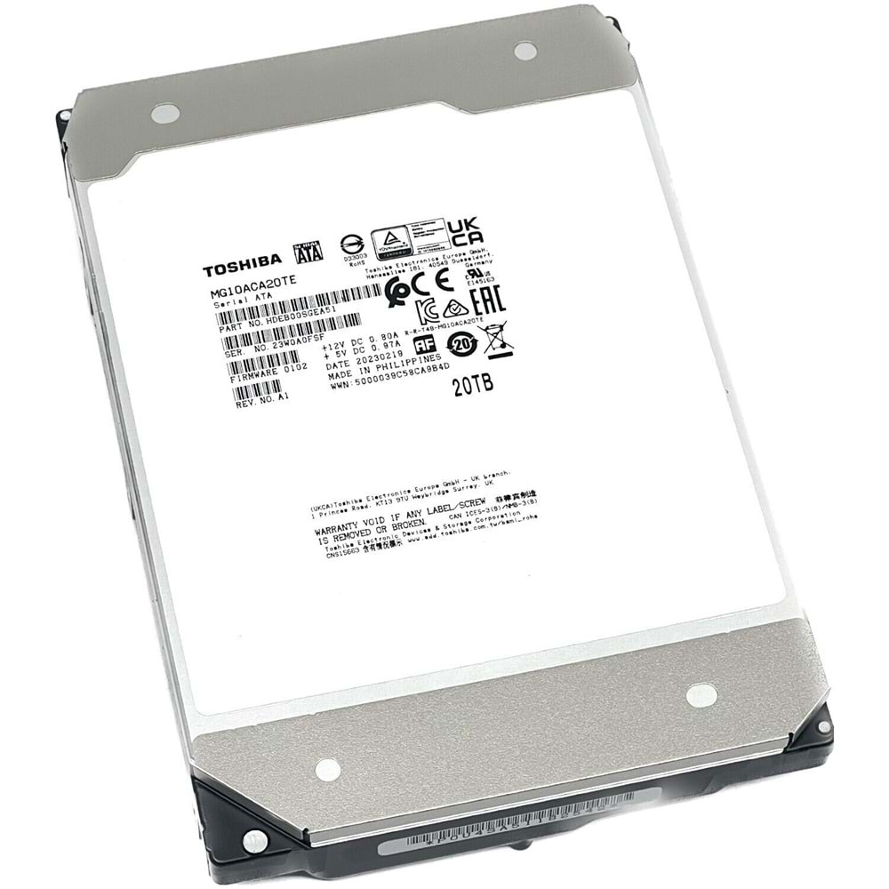 TOSHIBA 20TB 3.5