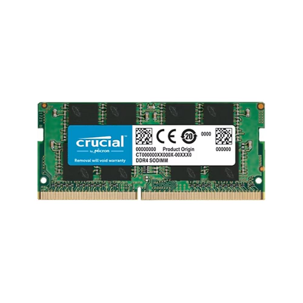 CRUCIAL 32GB DDR4 3200MHZ CL22 NOTEBOOK RAM VALUE CT32G4SFD832A