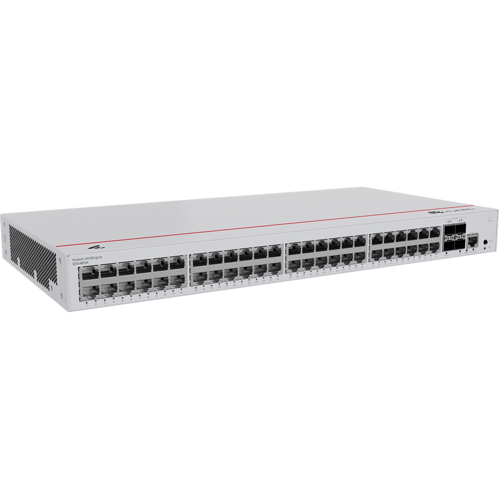 HUAWEI 48port eKIT S310-48T4X GIGABIT 4XSFP+ Yönetilebilir Switch RackMount Layer3