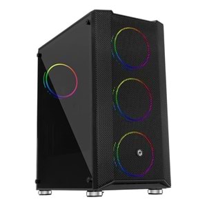 FRISBY 650w 80+ FC-9405G Gaming Mid-Tower PC Kasası