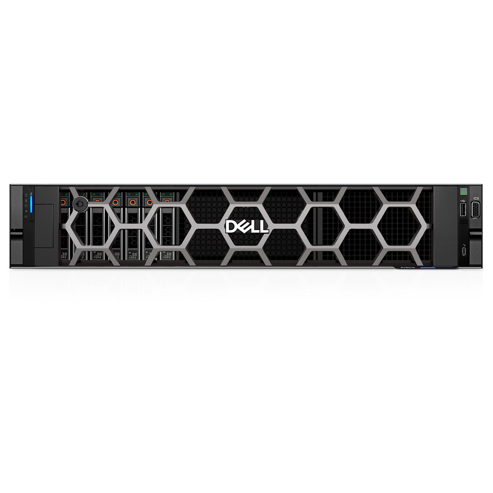 DELL POWEREDGE R760XS SPL2 SILVER 4510-64GB DDR5 RDIMM-480GB+2X3.84TB SSD-2x1100w Rack Sunucu