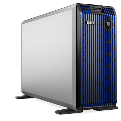 DELL POWEREDGE T360 SPL5 XEON 6353P-128GB DDR5 UDIMM-6X960GB SSD-Tower Sunucu