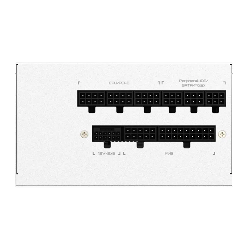 GIGABYTE 750W 80+Gold GP-UD750GM PG5 ICE Tam Modüler Power Supply