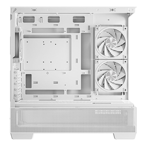 DEEPCOOL CG380-3F-WH Panoramik Cam Gaming Mid-Tower PC Kasası Beyaz