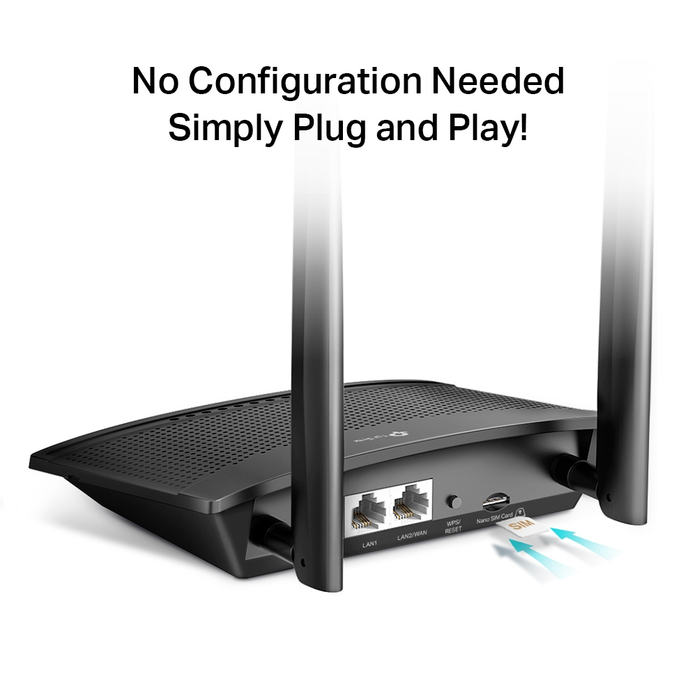 TP-LINK TL-MR100 N300 4G LTE Router