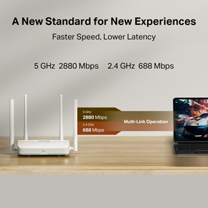 MERCUSYS MR25WBE Wıfı7 BE3600 Dual Band Router