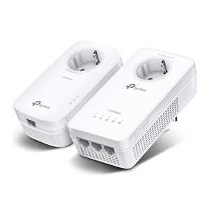 TP-LINK TL-WPA8631P KIT AV1300 Gigabit Passthrough Çift Bant Powerline Wi-Fi Seti (2'li Paket)