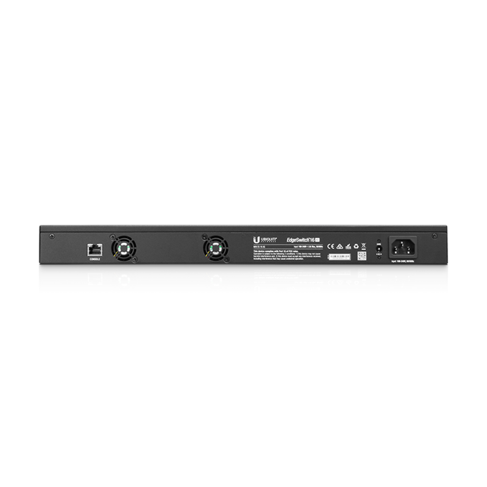 UBIQUITI 4port 12-SFP+ 10GbE Yönetilebilir Omurga Switch Edge ES-16-XG