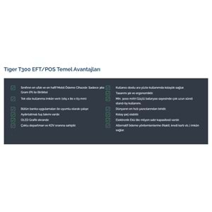 Akınsoft Entegreli Hugin Tiger T300 Mobil Yeni Nesil Pos Yazarkasa (4g)