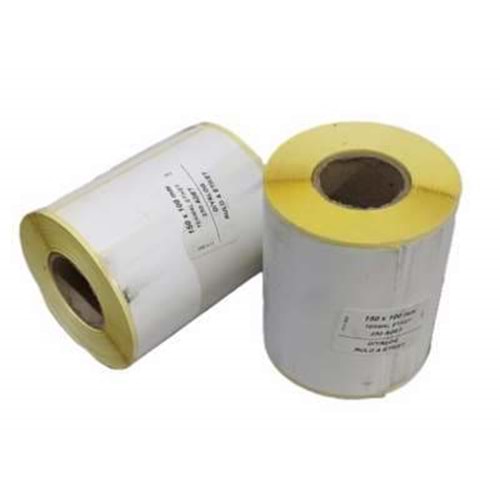 100X100 TERMAL BARKOD ETİKET 500 SARIM