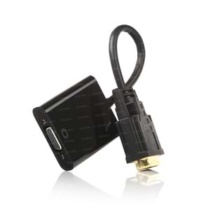 Dark DVI-D -VGA Aktif Dönüştürücü Kablo (DVI-D Erkek - VGA Dişi) DK-HD-ADVIDXVGA