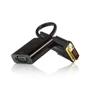 Dark DVI-D -VGA Aktif Dönüştürücü Kablo (DVI-D Erkek - VGA Dişi) DK-HD-ADVIDXVGA