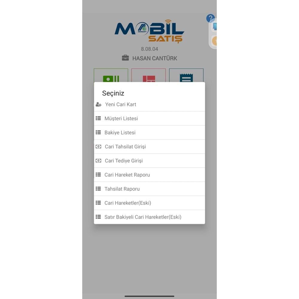 Akınsoft Wolvox Mobil Satış Paket-2