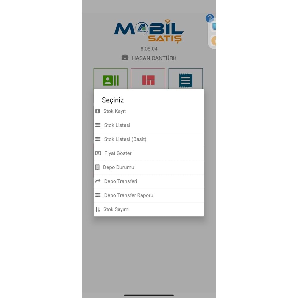Akınsoft Wolvox Mobil Satış Paket-2