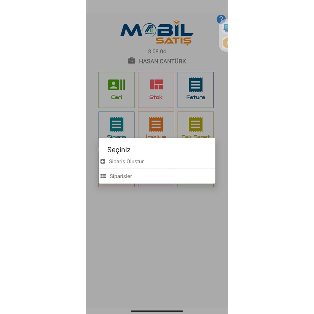 Akınsoft Wolvox Mobil Satış Paket-2