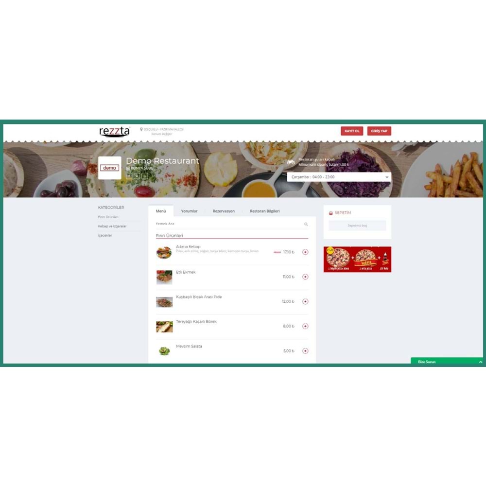 Akınsoft Wolvox Restoran Paket-2