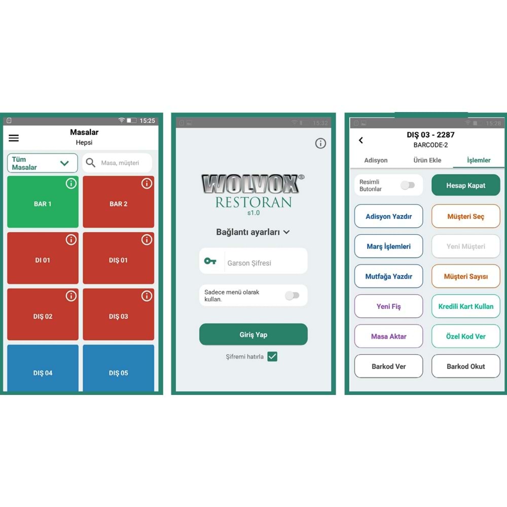 Akınsoft Wolvox Restoran Paket-2